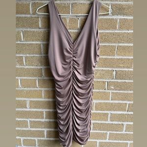Ruffle bodycon sexy dress